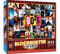 Blockbuster Movies - The 90s 1000pc Jigsaw Puzzle + bonus poster