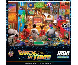 MasterPieces 1000 Piece Jigsaw Puzzle for Adults - 90's Sports Fan D (US IMPORT)
