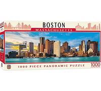 Masterpieces 71695 Jigsaw Puzzle, Boston 1000pc Pano, 1000