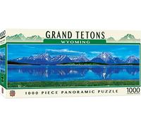 MasterPieces 1000 Piece Jigsaw Puzzle for Adults, Family, Or Kids - Grand Tetons Panoramic - 13"x39"
