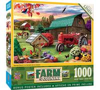 MasterPieces 1000 Piece Jigsaw Puzzle for Adults, Family, Or Kids - Harvest Ranch - 19.25"x26.75"