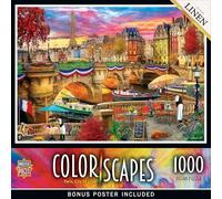 MasterPieces 1000 Piece Jigsaw Puzzle for Adults, Family, Or Youth - Paris, City of Love - 19.25"x26.75"