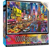 Colorscapes SHOW TIME Square 1000pc Masterpieces Jigsaw Puzzle Random Cut 71801