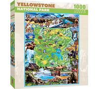 MasterPieces 1000 Piece Jigsaw Puzzle for Adults, Family, Or Youth - Yellowstone National Park - 19.25"x26.75"