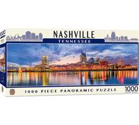 Nashville Tennessee 1000 piece panoramic jigsaw puzzle 990mm x 330mm (mpc)