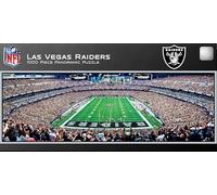 MasterPieces 1000 Piece Sports Jigsaw Puzzle - NFL Las Vegas Raiders Endzone View Panoramic - 13"x39"