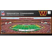 MasterPieces 1000 Piece Sports Jigsaw Puzzle - NFL Washington Commanders Center View Panoramic - 13"x39"