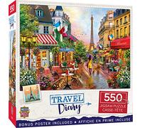 Masterpieces 550 Piece Jigsaw Puzzle for Adults, Family, Or Kids - Parisian Charm - 18"x24"