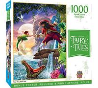 MasterPieces 72018 Fairytales-Peter Pan 1000-Piece Puzzle, 1000