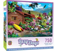 MasterPieces 750 Piece Jigsaw Puzzle for Adults, Family, Or Kids - Free to Fly - 18"x24"