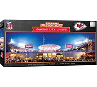 MasterPieces Adult 1000 Piece Jigsaw Puzzle - NFL KC Chiefs Stadium Panoramic