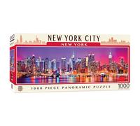 MasterPieces Cityscape Panoramics 1000 Puzzles Collection - New York 1000pc Pano 1000 Piece Jigsaw Puzzle