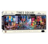 MasterPieces Cityscape Panoramics 1000 Puzzles Collection - Times Square Panoramic 1000 Piece Jigsaw Puzzle