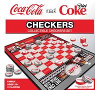 MasterPieces Coca-Cola and Diet Coke Checkers Board Game - Officiall (US IMPORT)