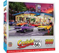 MasterPieces Cruisin' - Route 66 Pitstop 1000-Piece Jigsaw Puzzle