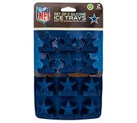 MasterPieces Dallas Cowboys Silicone Mold Ice Cube Tray - NFL Team Logo, Blue, Dishwasher Safe