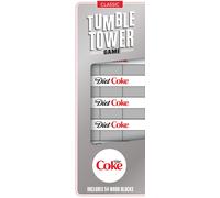 MasterPieces Family Games - Diet Coke Wood Block Tumble Tower - Offi (US IMPORT)