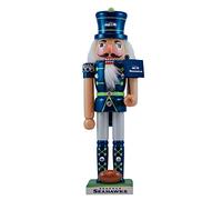 Masterpieces Game Day - NFL Seattle Seahawks - Team Painted Wood Nutcracker