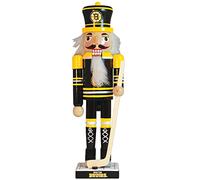 MasterPieces Game Day - NHL Boston Bruins - Team Painted Wood Nutcracker