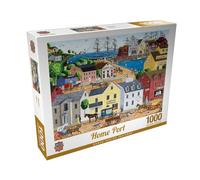 Masterpieces Home Port Jigsaw Puzzle - 1000 Piece Puzzle for Adults, Art Poulin - Adult Puzzles
