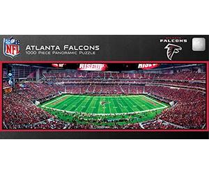 MasterPieces NFL Atlanta Falcons Stadium Panoramic Jigsaw Puzzle, 1000 Pieces