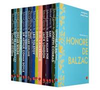 Masterpieces of World Fiction Selected Stories Series 16 Books Collection Set (Honoré De Balzac, Joseph Conrad,Saki,Edgar Allan Poe,O.Henry, Rudyard Kipling,H.G.Wells & More)