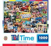 MasterPieces TV Time - 2000's Shows 1000 Piece Jigsaw Puzzle