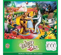 MasterPieces Wizard of Oz Jigsaw Puzzle - 1000 Piece Puzzle for Adults - Beyond The Rainbow - 19.25"x26.75" - Vibrant Design, Problem Solving Skills