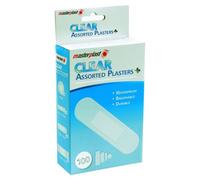 Masterplast Assorted Fabric Plasters - Clear - Pack Of 100