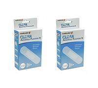 Masterplast Clear Assorted plasters x 2 Pack - 200 in Total