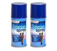 MāsterPlāst Freeze Spray for Muscle Sprains & Sports Injury Instant Relief | 150mL Each [Twin Pack]