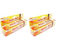 MASTERPLAST Heat Massaging Relief Cream, Ready to use, Resealable,70g, (Pack of 2)