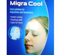 Masterplast Migra Cool Patches x 3 for Migraines and Headaches