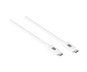 Masterplug 100W USB-C to USB-C Charging and Sync Cable - 1m