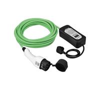 Masterplug 10A 2.3Kw Mode 2 3-Pin Plug To Type 2 Electrical Vehicle Charging Cable 10M