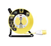 Masterplug Lvct2516-2-Mp 16Amp 2 Gang Cable Reel 25M 110V