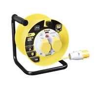 Masterplug Lvct2516-2-Mp 16Amp 2 Gang Cable Reel 25M 110V