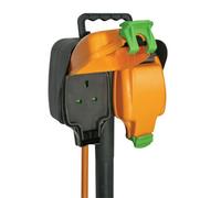 Masterplug 2 Socket Garden Spike Extension Lead