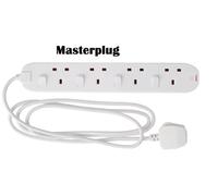 4 Skt 2M 13A Ind Sw Ext Lead White SWC4210N-MP