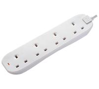 Masterplug 4 Socket 10m Extension Lead