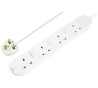Masterplug 4 Socket 2m Extension Lead