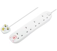 Masterplug 4 Socket 5m Surge Protected Extension Lead