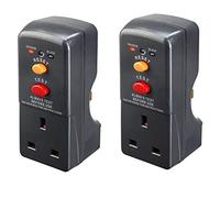 Masterplug ARCDKG Safety RCD Adaptor (Pack of 2)