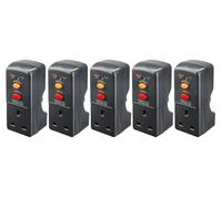Masterplug ARCDKG Safety RCD Adaptor (Pack of 5)