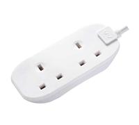 Masterplug BTG5N 2 Socket 5m 13A Extension Lead White