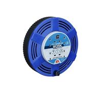Masterplug Cassette Cable Reel 240V 10A 4-Socket Thermal Cut-Out Blue 15m