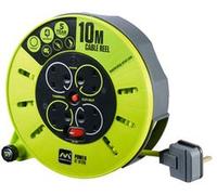 MASTERPLUG CMU10134SL-PX 4 SKT 10M 13A CASSETTE REEL UK