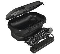 Masterplug WBCBBFG8B-MP Collapsible Electrical Connection Box + Extension Lead 240V 4-Gang 13A 8M