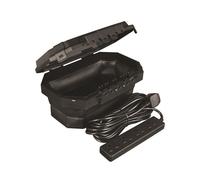 Masterplug Collapsible Electrical Connection Box Extension Lead 240V 4-Gang 8m