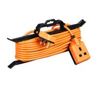 Masterplug Ct1513O-Bd Outdoor 1 Socket Orange Extension Lead, 15M